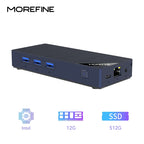 MOREFINE M10 Mini PC Alder Lake N100 Portable Computer