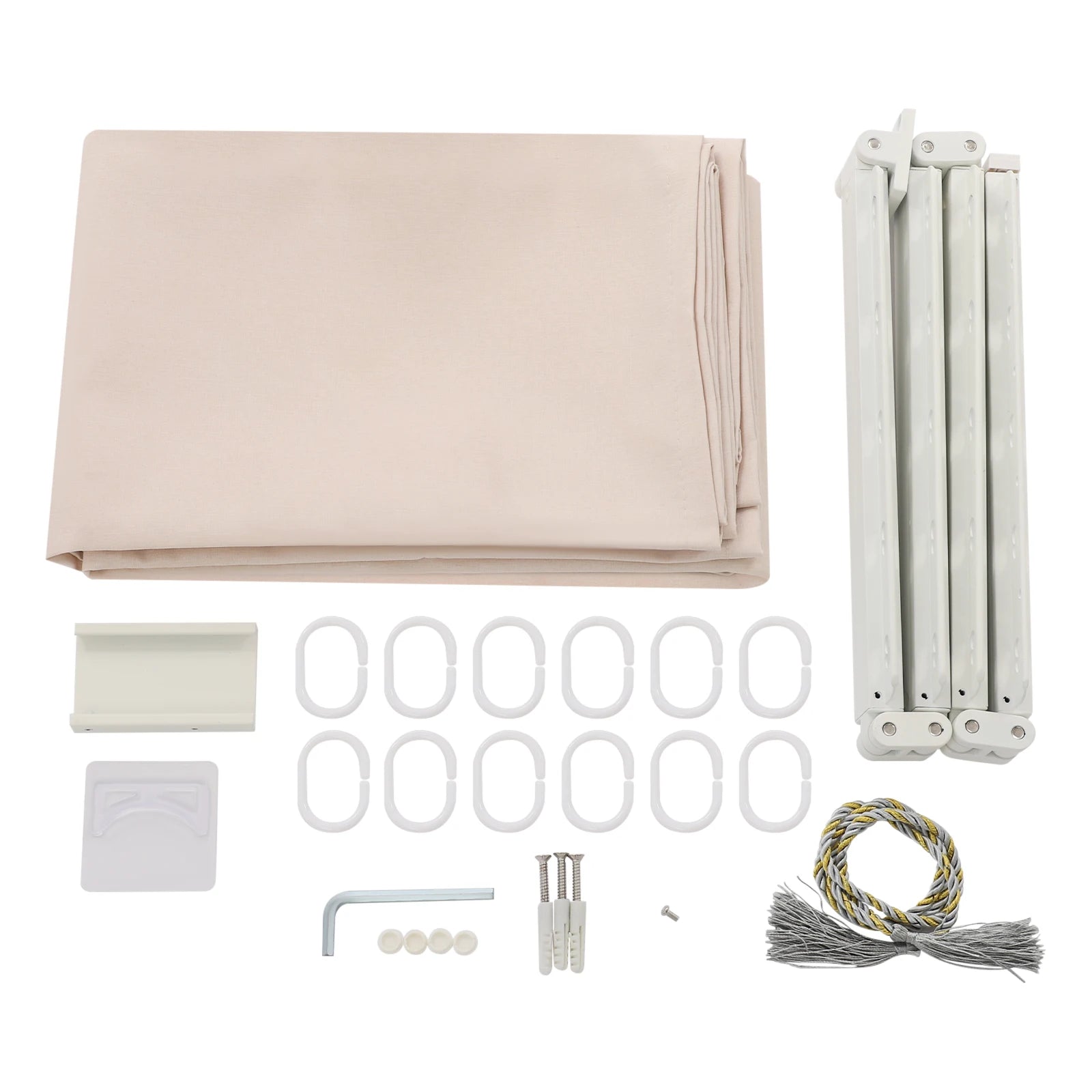 Folding Shower Curtain, Moisture-proof