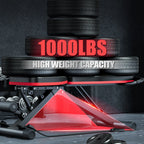 14-in-1 Foldable Dumbbell Bench Weight Pre-Assembled Multi-Functional 1000 lbs 6 Adjustable Levels for Full Body Workout