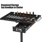 Mobile Work Table with Adjustable Height – 300Lbs Capacity