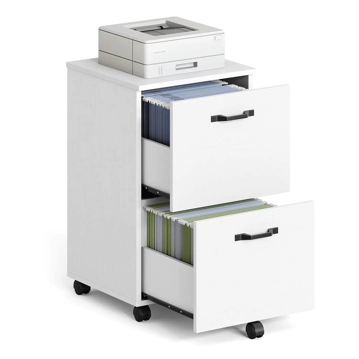 2-Drawer File Cabinet for Home Office, Printer Stand