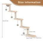 5 Step Cat Climbing Shelves for Sleeping, Playing, Climbing