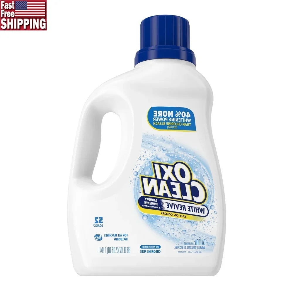 66 fl oz Laundry Booster Pre-Treat Stains Brightens Whites Perfect