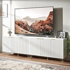 Fluted TV Stand for 100 Inch TV