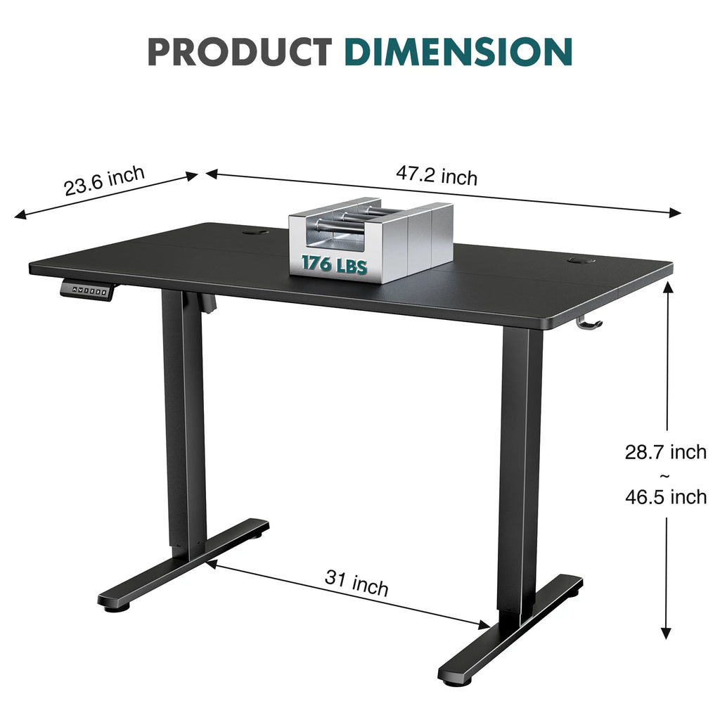 Ergonomic Electric Height Adjustable Computer Desk