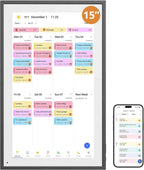 Digital 15.6 Inch Smart Wall Calender