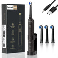 Electric Toothbrush T2233Powerful Rotation Cleaning 4 Replacement Heads Rechargeable Sonic Toothbrush for Adults