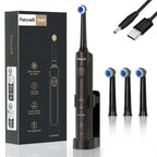 Electric Toothbrush T2233Powerful Rotation Cleaning 4 Replacement Heads Rechargeable Sonic Toothbrush for Adults