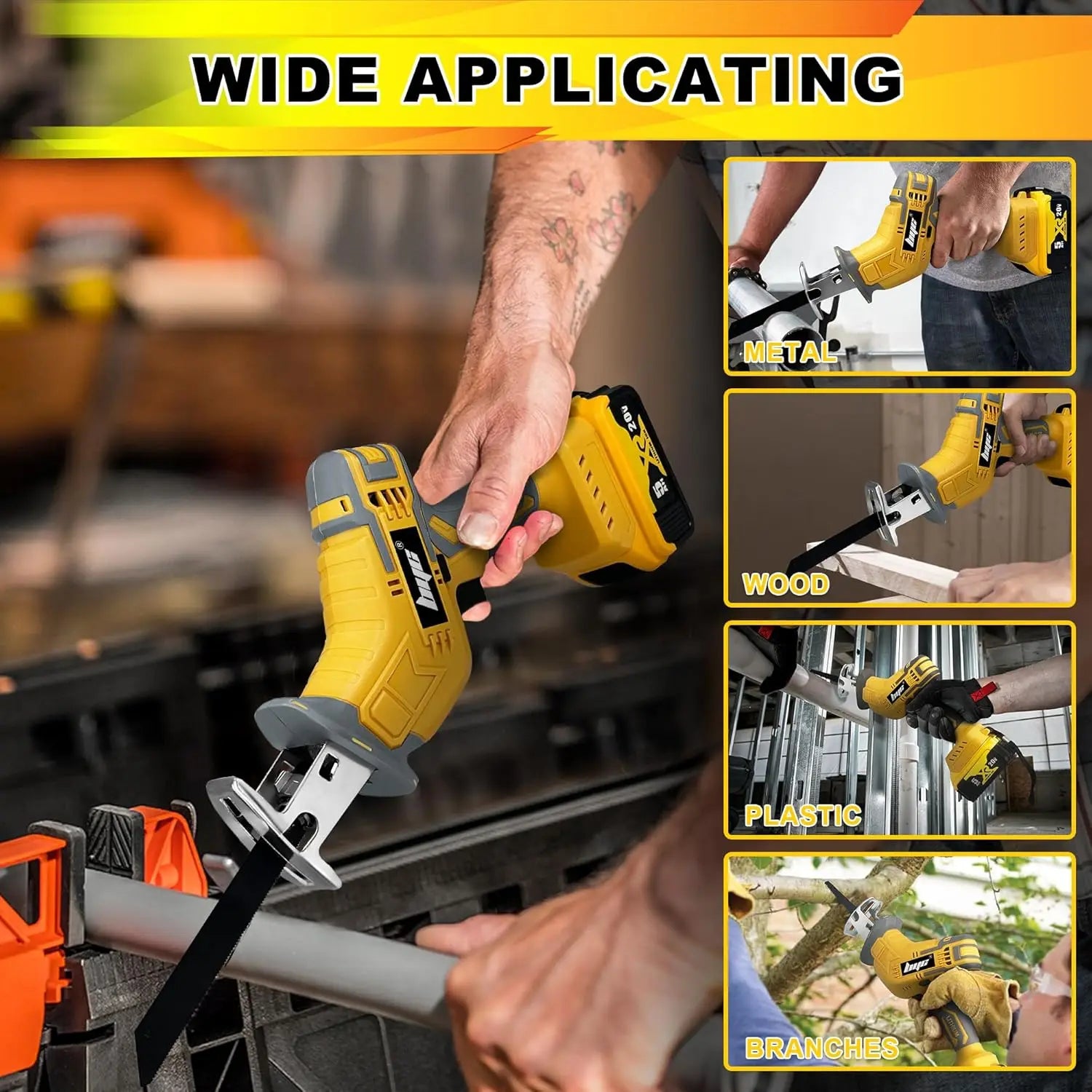 Cordless Reciprocating Saw