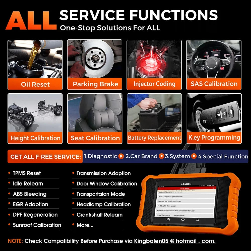 【For Toyota,Honda,Nissan】LAUNCH X431 ELITE V2.0 Car OBD2 Scanner Bi-Directional Diagnostic Tools ECU Coding Free Update
