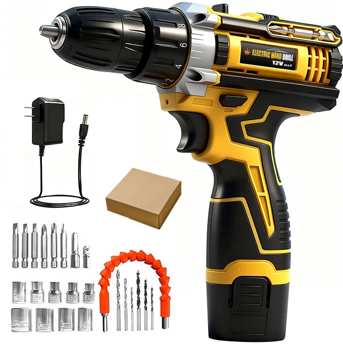Lithium battery-powered screwdriver