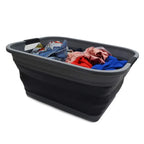 10.8 gallon Collapsible Plastic Laundry Basket