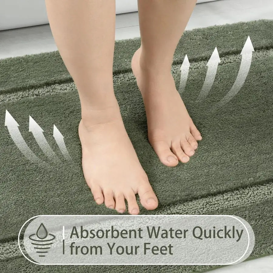 Toilet Mat ,U Shaped 20x20 and 34x20 Bath Rugs