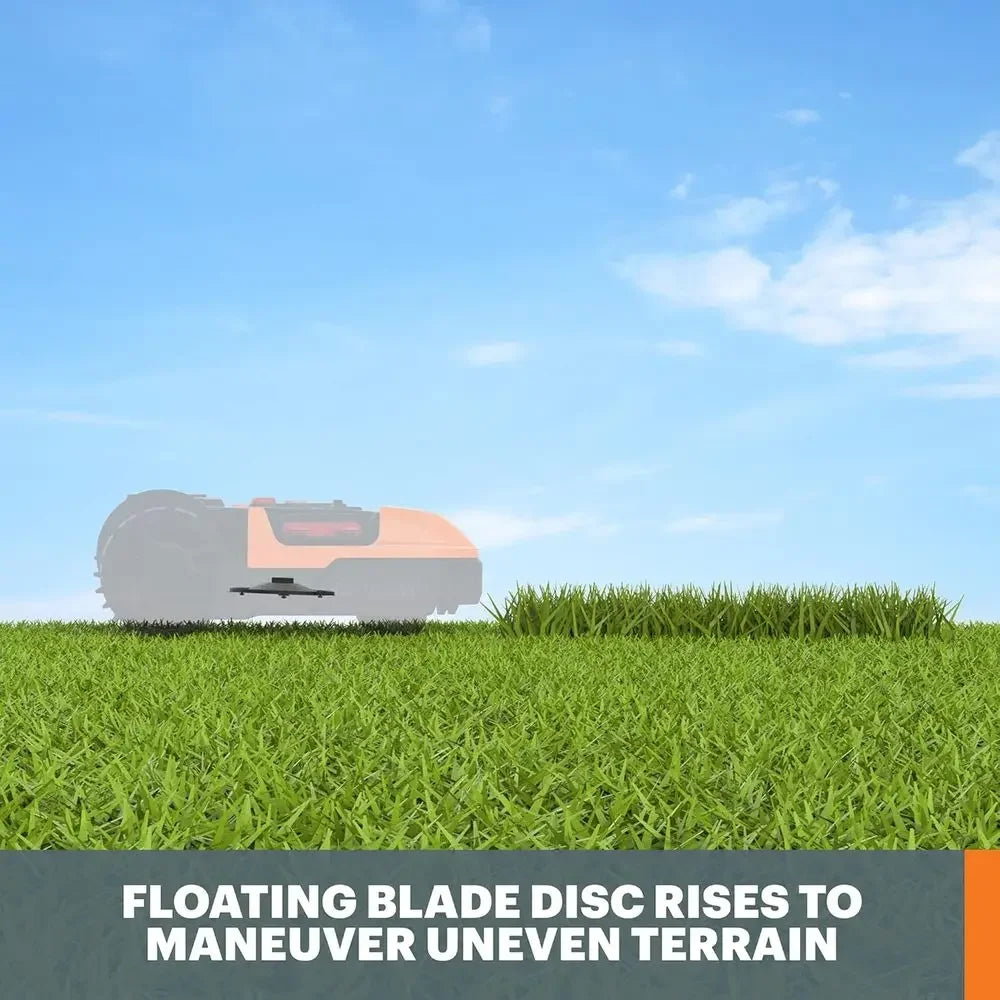 5.0Ah Autonomous Lawn Mower for 1/2 Acre Yard with Power Sharing Feature