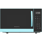 Microwave Oven with Oversized Display, Blue