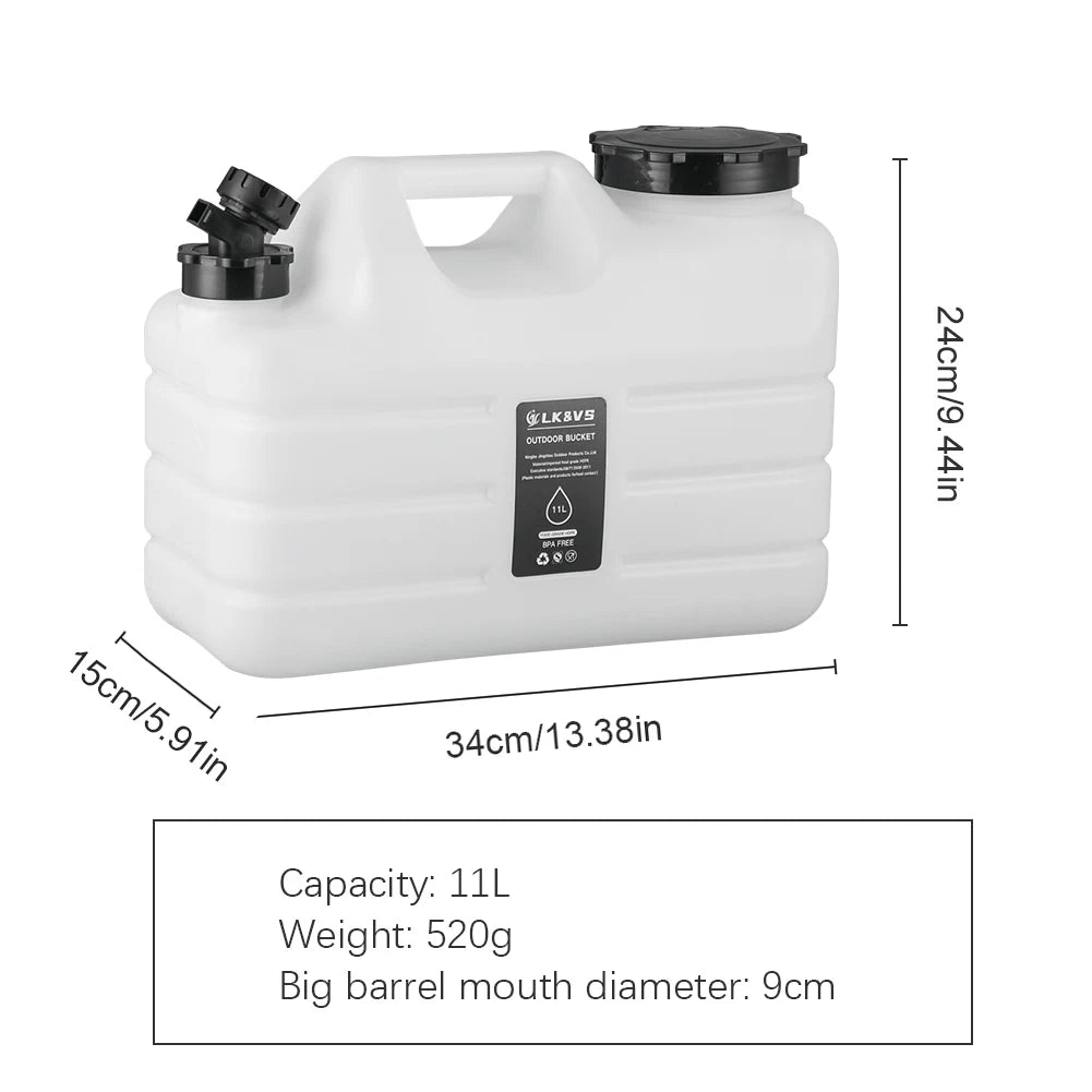 10/11/12L Drinking Water Container with Spigot Leakproof