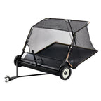 26cuft Large Pull Behind Heavy Duty Leaf Grass Collector