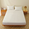 Bamboo Fiber Waterproof Twin Full Queen King Bed Sheets Bedding Mattress Topper Protector Set