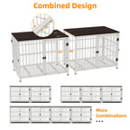 Wooden Dog Crate Indoor Furniture Style