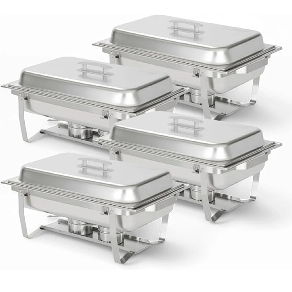 Chafing Dish Buffet Set 8QT Electric Stainless Steel  Warmer
