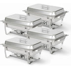 Chafing Dish Buffet Set 8QT Electric Stainless Steel  Warmer