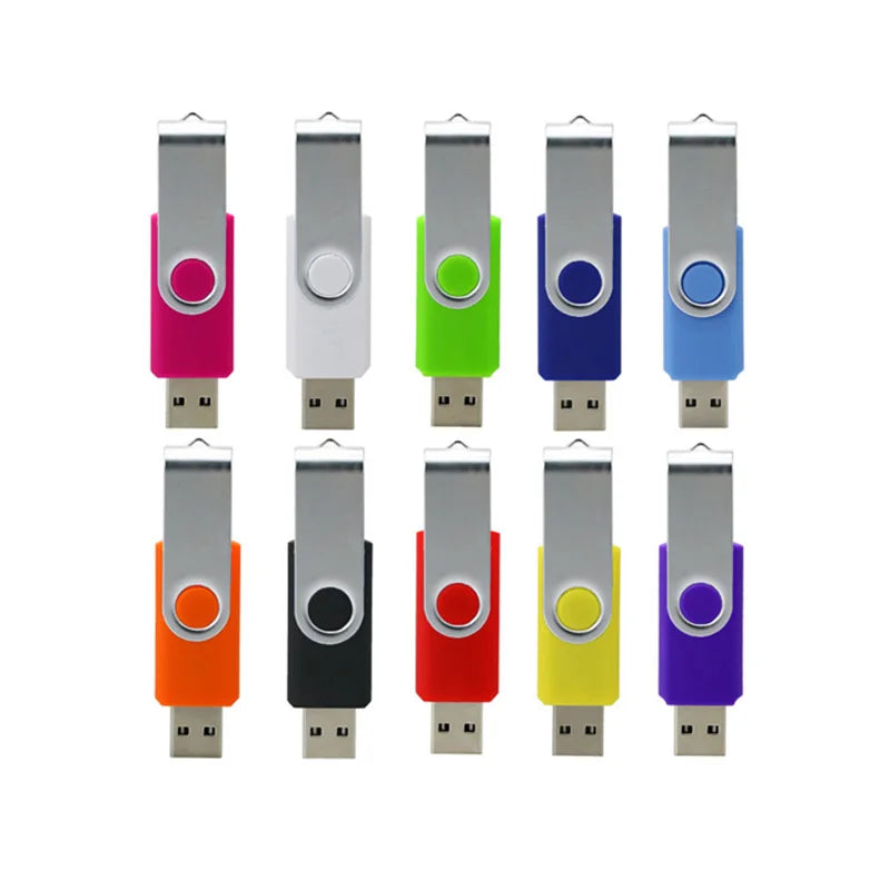 10PCS USB Key shape Pendrive Metal Memory Stick 128MB 1GB 2GB 4GB 8GB 16GB 32GB 64GB