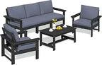 6-Piece Sectional Outdoor Furniture Set, All Weather
