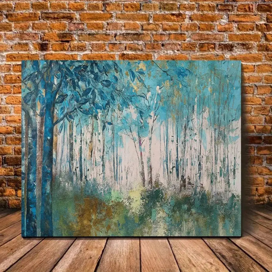 1pc Framed Forest Landscape Wall Arts Posters