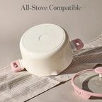 7QT Nonstick Stock Pot with Lid, PFAS and PFOA Free