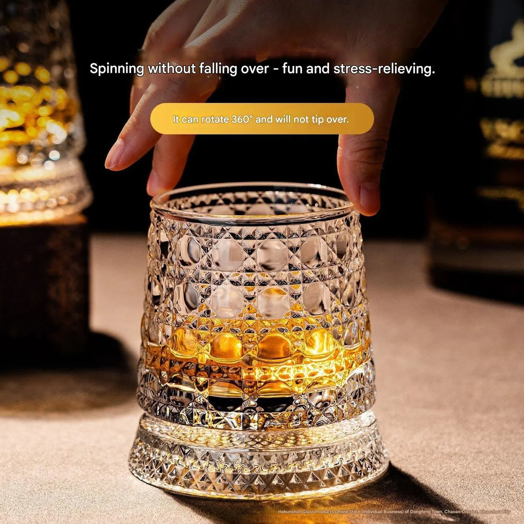 Luxury high-end whiskey glasses
