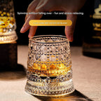Luxury high-end whiskey glasses