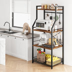 Kitchen Bakers Rack, Utility Storage Shelf