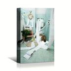 Modern Roll Paper Canvas Wall Art
