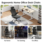 Ergonomic Office Chair, Desk Chair with Headrest and Lumbar Support