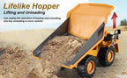 11Channel Remote Control Excavator Alloy and Plastic RC Construction Equipment for Kid