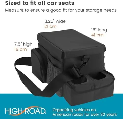 Backseat Organizer for Kids and Passenger Seat Organizer for Adults