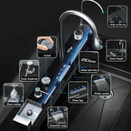 304 Stainless Steel Waterfall Kitchen Sink Large Single Slot