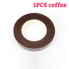 Green Flower Stem Stick Wire Stem Floriculture Tape Self-adhesive Bouquet Floral Stem Paper Tape