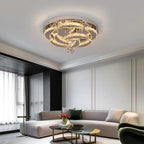 Luxury Crystal Chandelier Modern Led, Dimmable