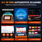 【For Toyota,Honda,Nissan】LAUNCH X431 ELITE V2.0 Car OBD2 Scanner Bi-Directional Diagnostic Tools ECU Coding Free Update