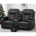 Dual Reclining Loveseat with Storage, USB Ports, Cup and Phone Holders