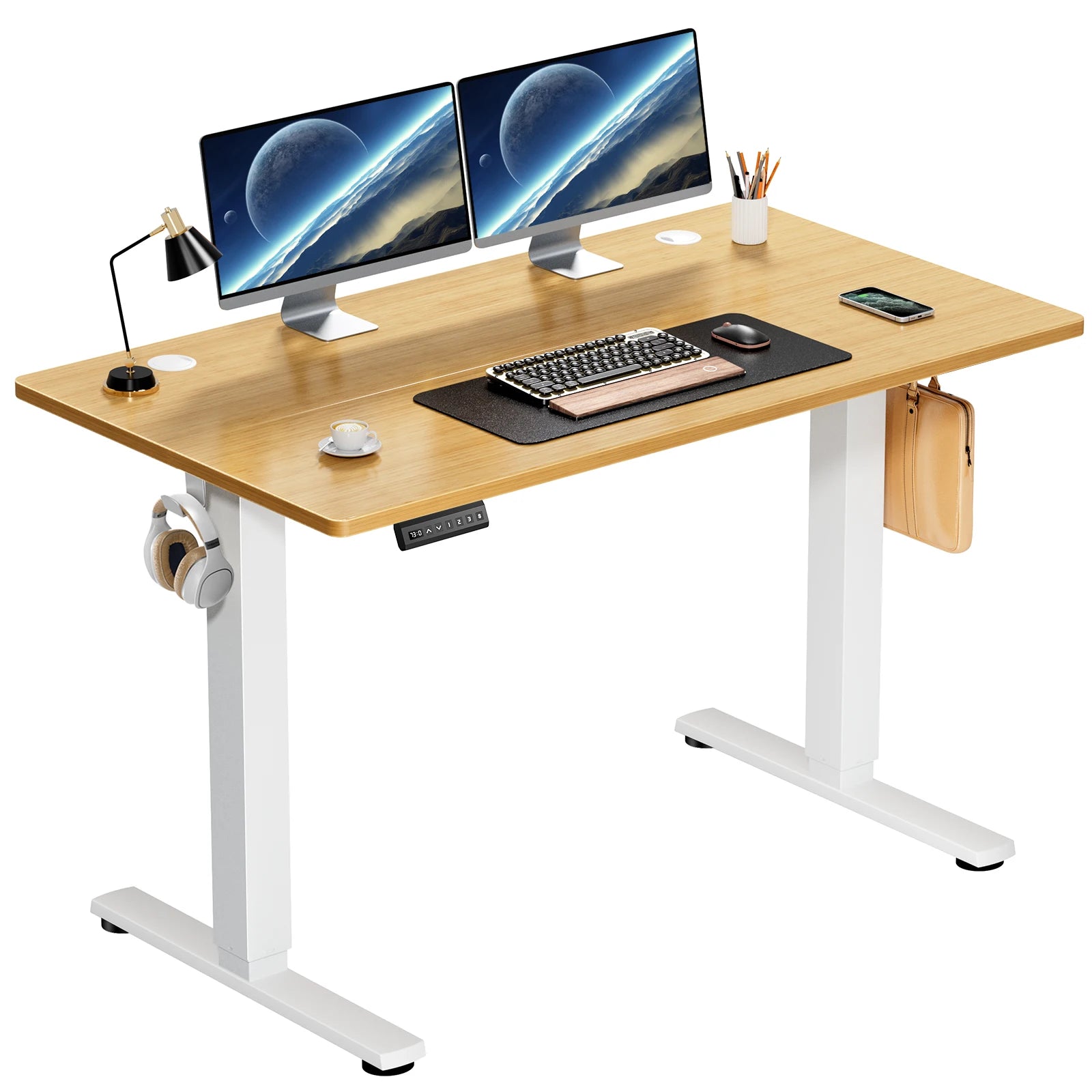 JHK Electric Standing Desk Height Adjustable 40x24