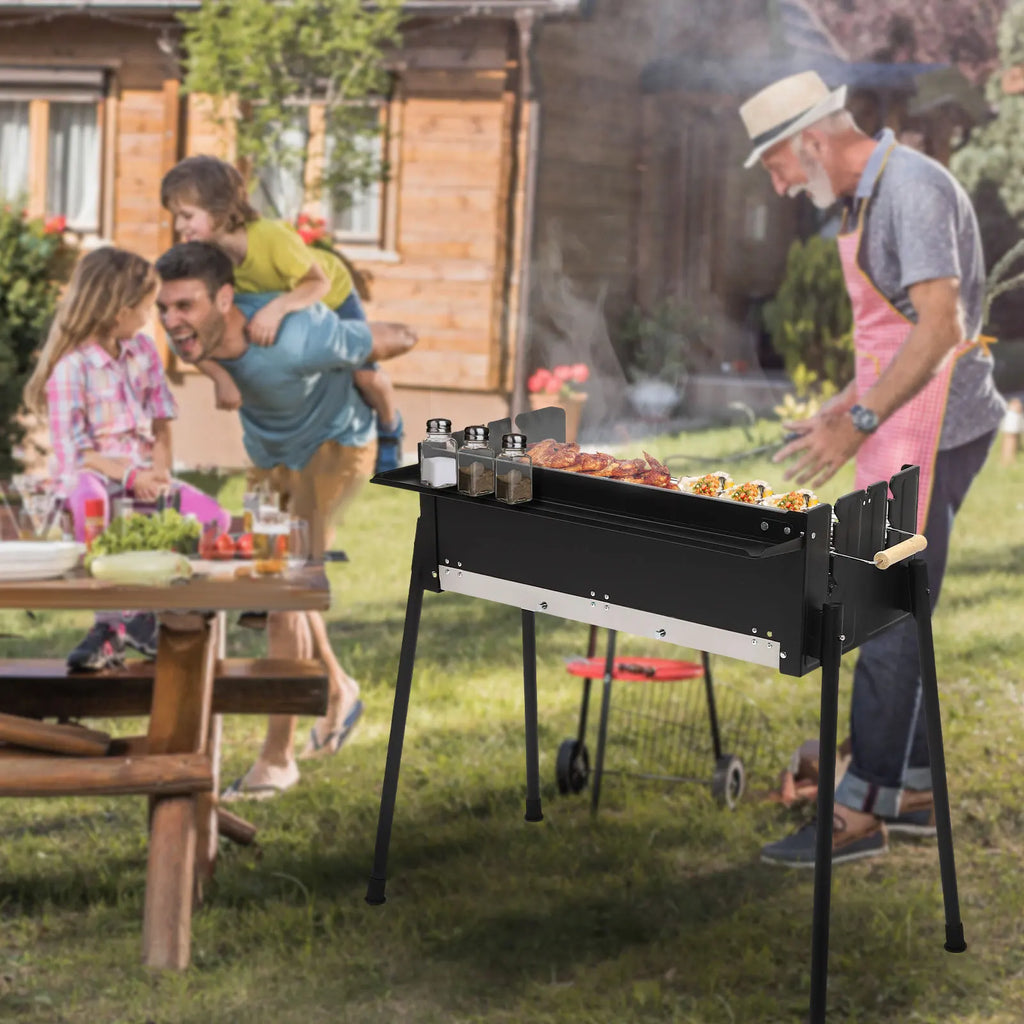 Stainless Steel Folding Portable BBQ