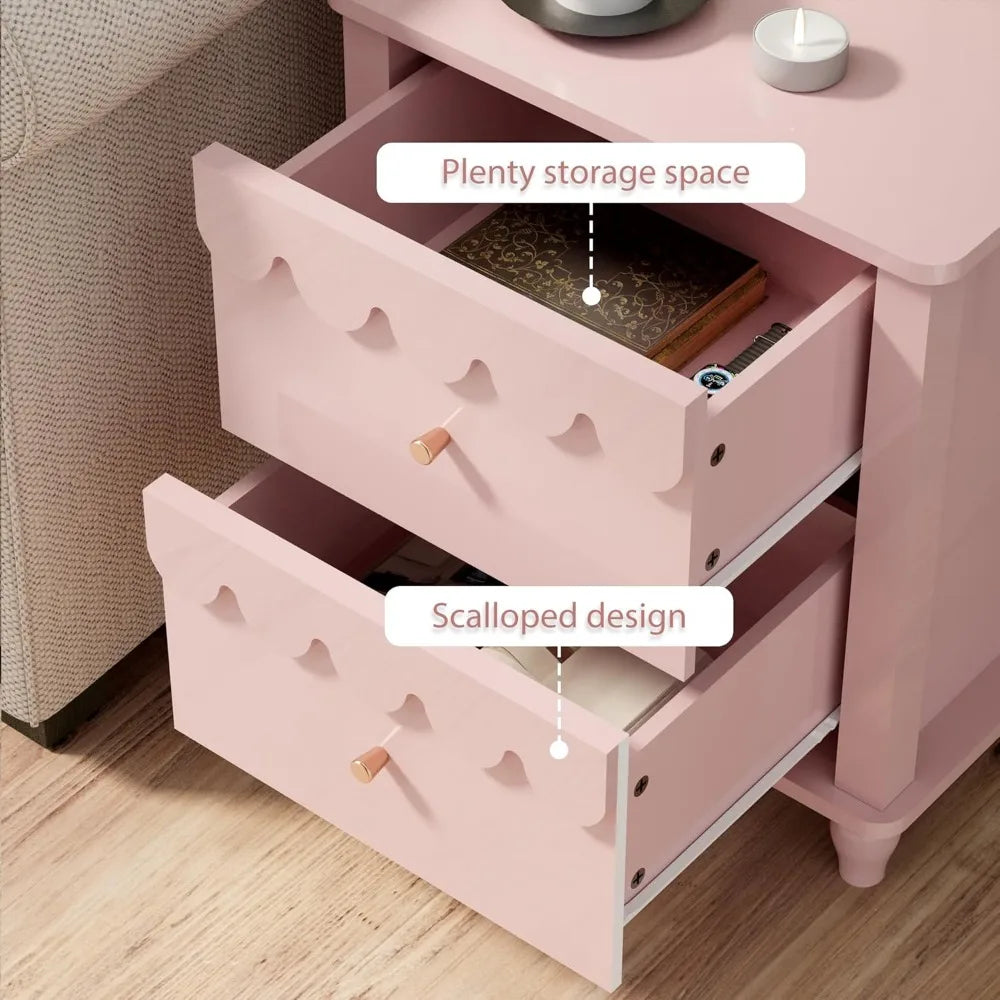 6 Drawer Dresser and Night Stand Sets for Bedroom