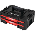 Durable Plastic Tool Box with Drawers and Removable Dividers