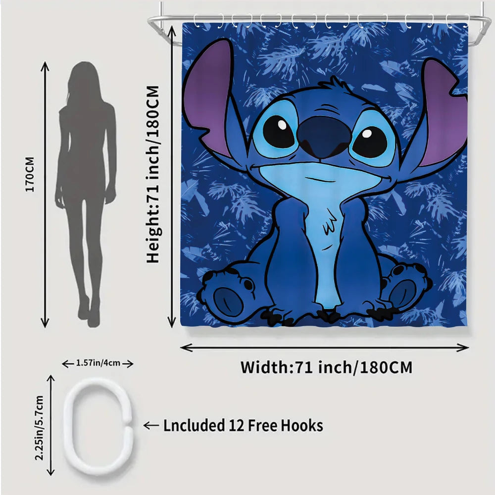 Disney Stitch Bathroom Four-piece Set