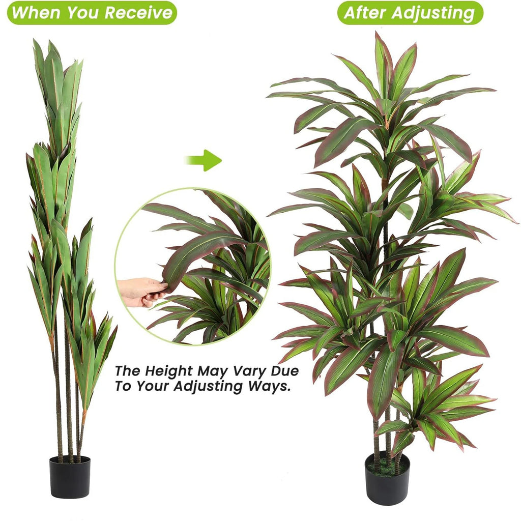 Artificial Dracaena Plant Indoor