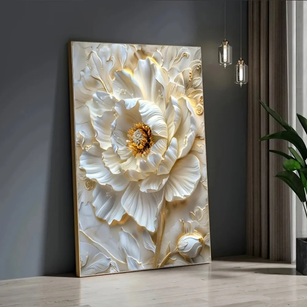 1pc Modern Abstract Floral Canvas Art Prints