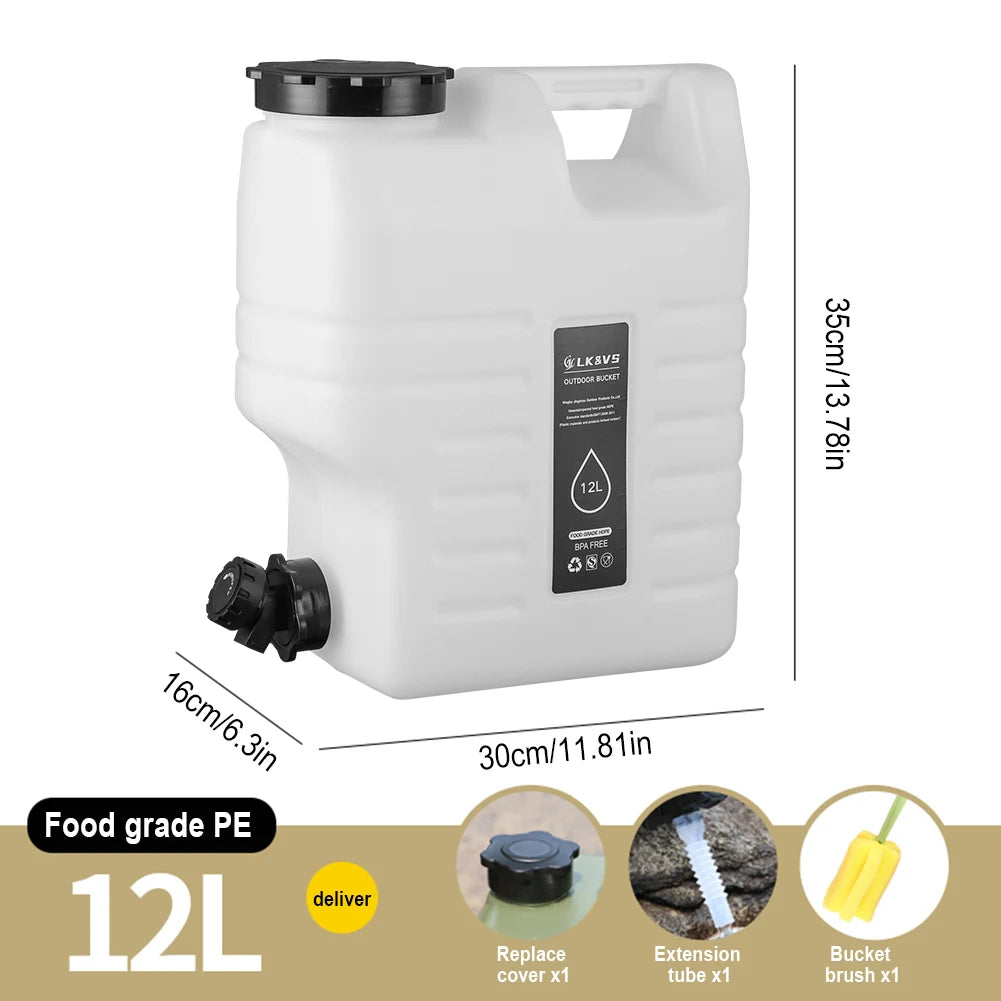 10/11/12L Drinking Water Container with Spigot Leakproof