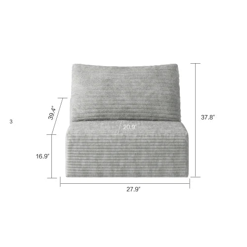 Cloud Module sofa, a sofa set that can be easily assembled in the living room